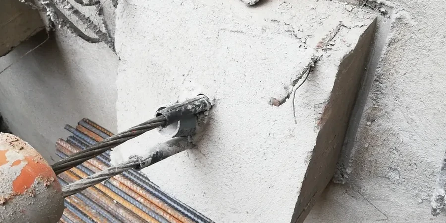 Taludes y muros en La Florida